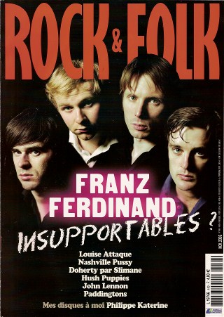 Rock & Folk n� 459 Novembre 2005 Franz Ferdinand cover