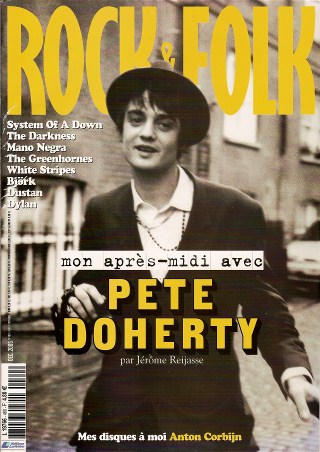 Rock & Folk n� 460 Decembre 2005 Pete Doherty cover