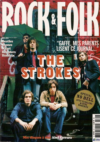 Rock &Folk n� 461 Janvier 2006 The Strokes cover