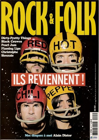 Rock & Folk n� 465 Mai 2006 Red Hot Chili Peppers cover