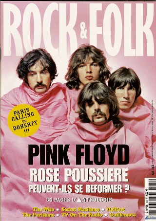 Rock & Folk n� 468 - Ao�t 2006 Pink Floyd cover