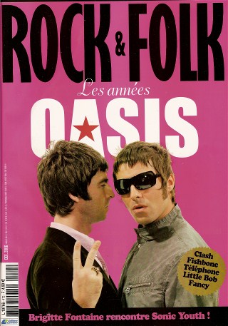 Rock & Folk n� 472 - D�cembre 2006 Oasis cover