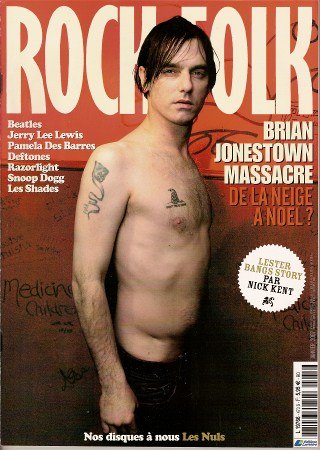 Rock & Folk n� 473 Janvier 2007 Brian Jonestown Massacre cover