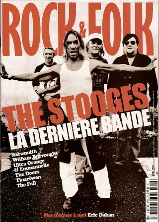 Rock & Folk n� 476 Avril 2007 The Stooges cover
