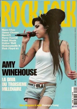 Rock & Folk n� 481 - Septembre 2007 Amy Winehouse cover