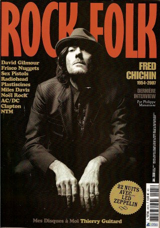 Rock & Folk n� 485 Janvier 2008 Fred Chichin Rita Mitsouko cover