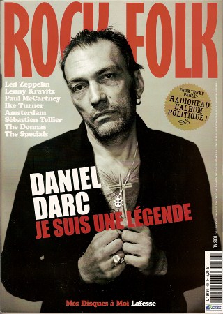 Rock & Folk n� 486 - F�vrier 2008 Daniel Darc cover