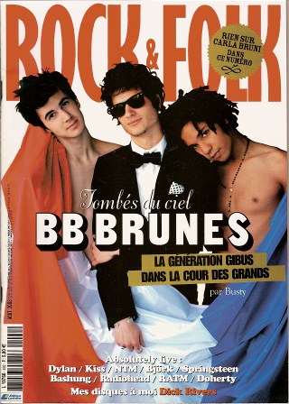 Rock & Folk n� 492 - Ao�t 2008 BB Brunes cover