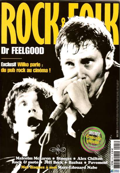 Rock & Folk n� 513 - Mai 2010 Dr Feelgood cover