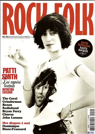 Rock & Folk n� 519 - Novembre 2010 Patti Smith cover