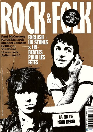 Rock & Folk n� 521 Janvier 2011 Keith Richards et Paul Mc Cartney cover