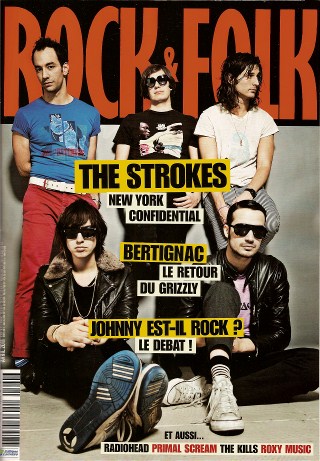 Rock & Folk n� 524 Avril 2011 The Strokes cover