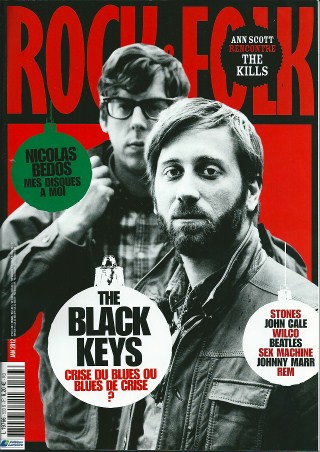 Rock & Folk n� 533  Janvier 2012 The Black Keys cover
