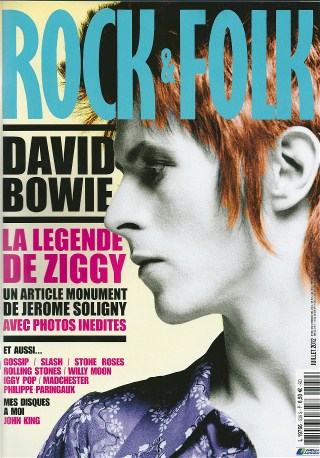 Rock & Folk n� 539 - Juillet 2012 David Bowie cover