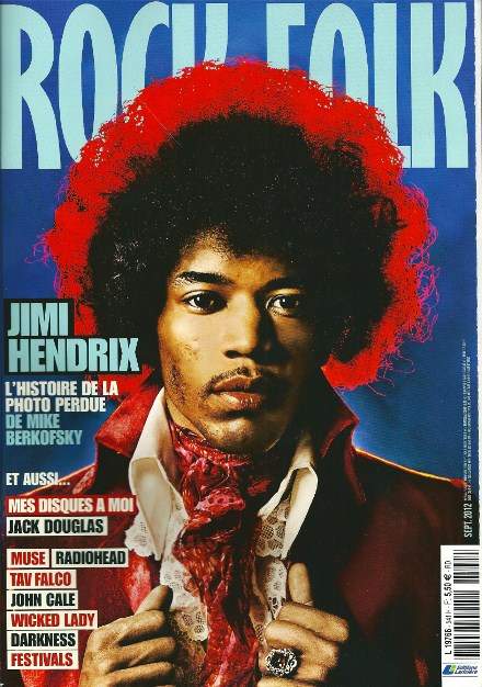 Rock & Folk n� 541 - Septembre 2012 Jimi Hendrix cover