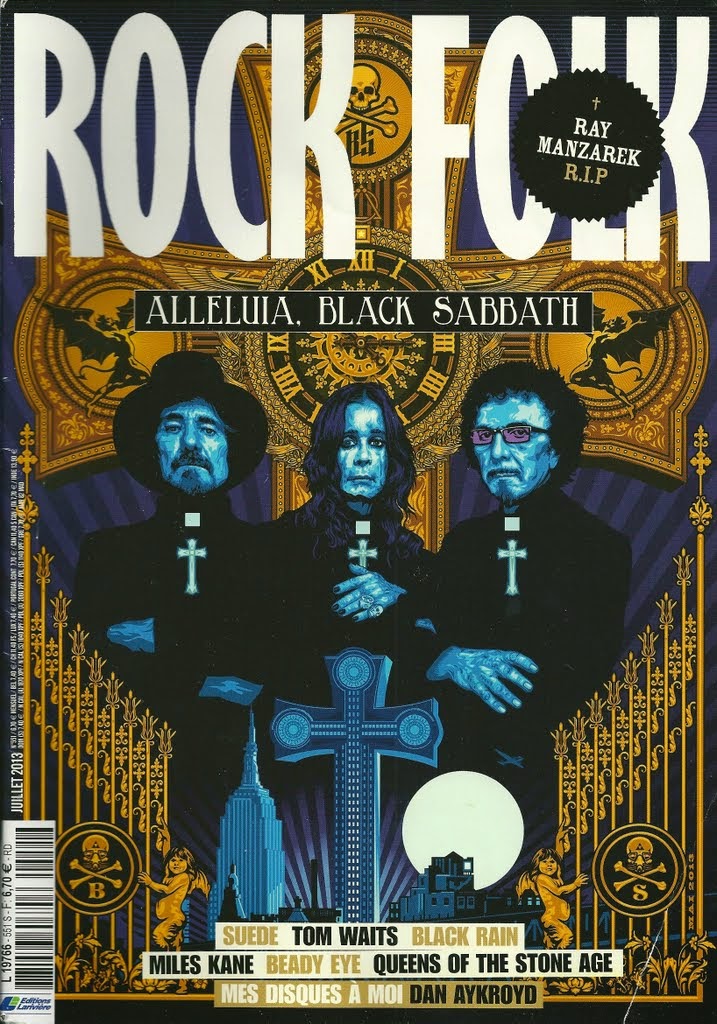 Rock & Folk n� 551 Juillet 2013 Black sabbath cover