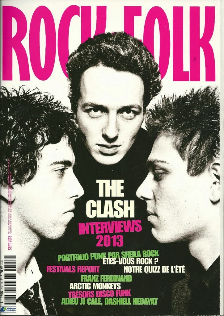 Rock & Folk n� 553 - Septembre 2013 The Clash cover