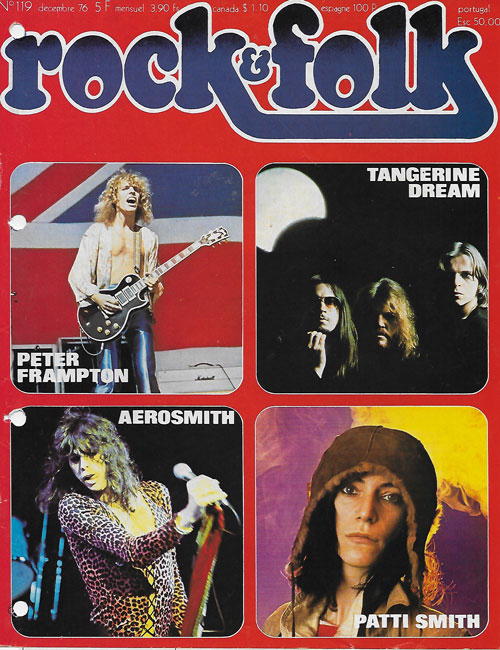 Rock & Folk n�119 D�cembre 1976