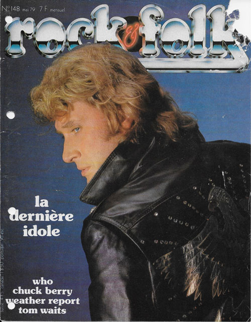Rock & Folk n�148 - Mai 1979 Johnny Hallyday cover