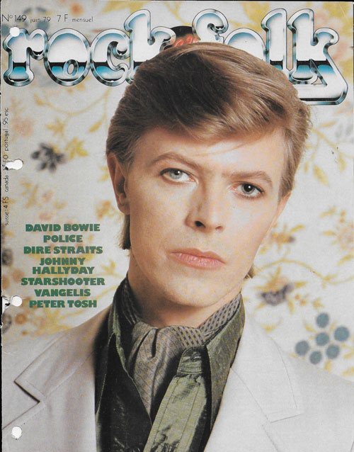 Rock & Folk n� 149 Juin 1979 David Bowie cover
