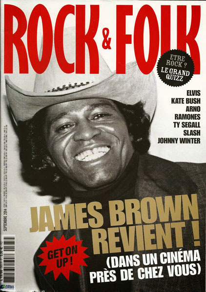 Rock & Folk n� 565 Septembre 2014 James Brown cover