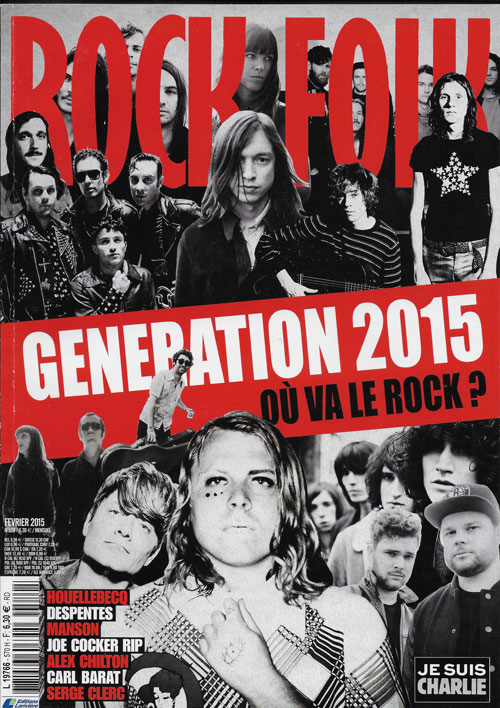 Rock & Folk n�570 - F�vrier 2015 G�n�ration 2015 cover