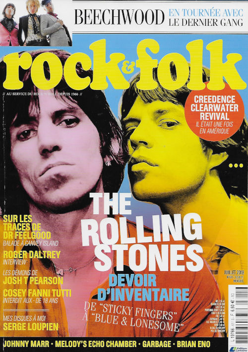 Rock & Folk n�611 - Juillet 2018 cover