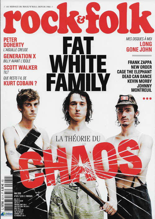 rRock & Folk n�621 Mai 2019 Fat White Family cover