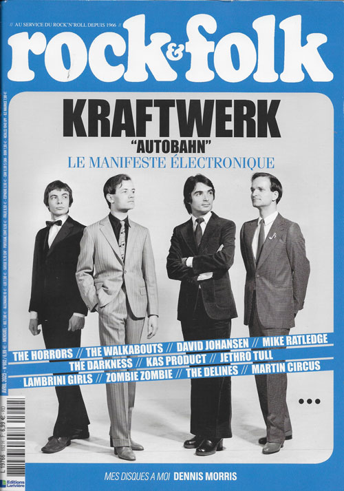 Rock & Folk n�692 Avril 2025 Kraftwerk