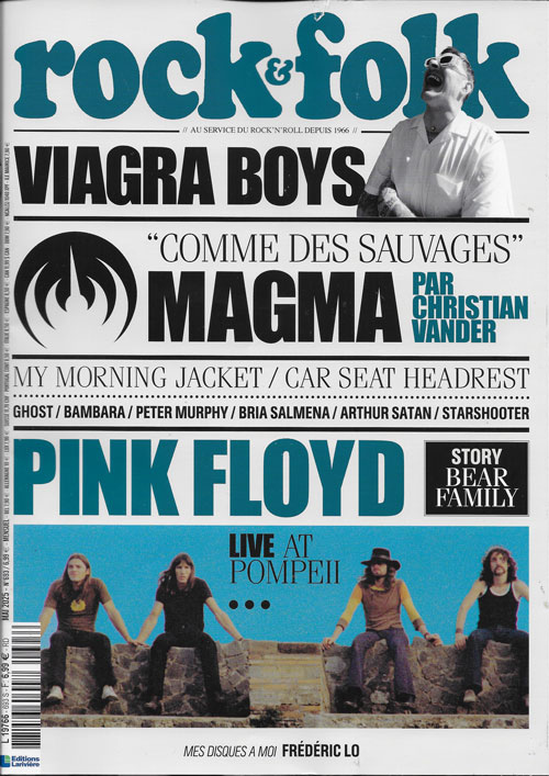 Rock & Folk n� 693 Mai 2025 Pink Floyd