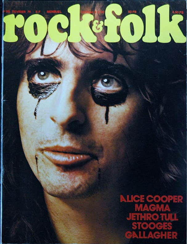 Rock & Folk n� 85 1974 02 Alice Cooper