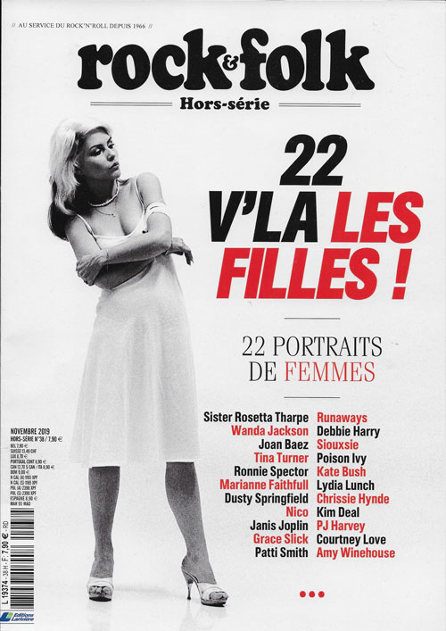 Rock & Folk Hors s�rie n� 38 - 22 v'la les filles 22 portraits de femmes cover