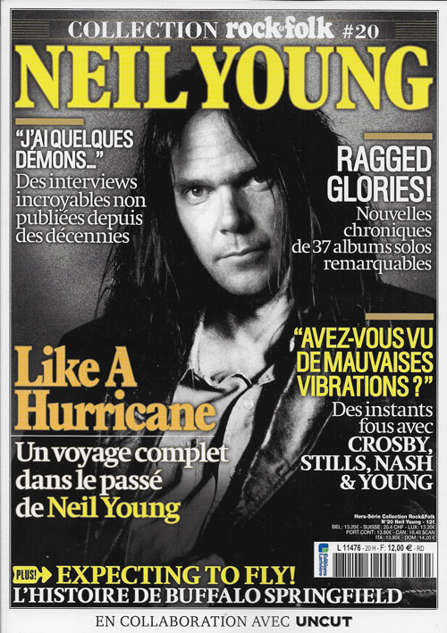 Collection Rock & Folk n�20 Neil Young cover