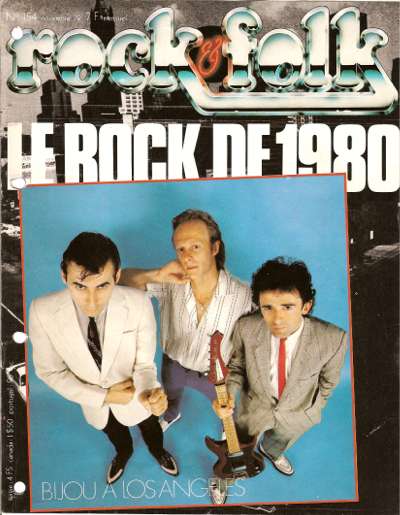 Rock & Folk n� 154 - Novembre 1979 Bijou cover