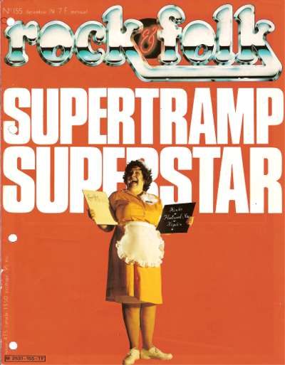 Rock & Folk n� 155 - D�cembre 1979 Supertramp cover