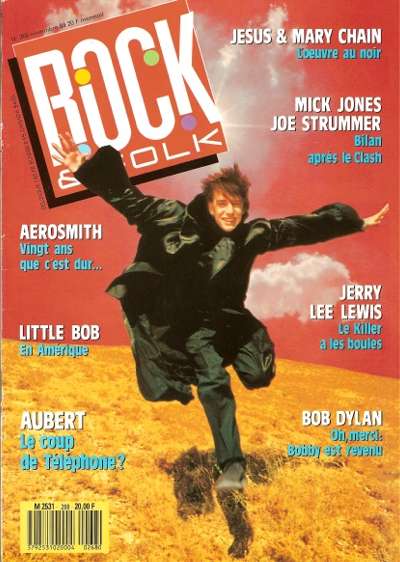 Rock & Folk n�268 Novembre 1989 Jean Louis Aubert cover