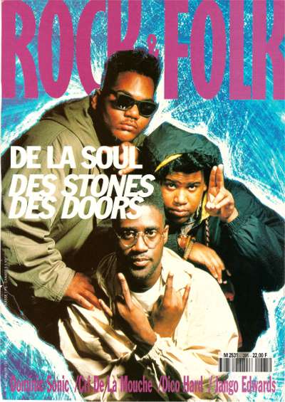 Rock & Folk n� 285 Mai 1991 De La Soul cover