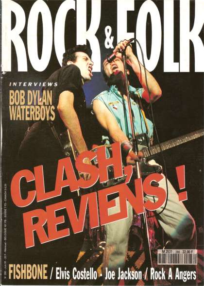 Rock & Folk n�286 - Juin 1991 The Clash cover