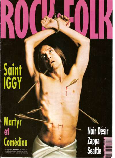 Rock & Folk n� 313- Septembre 1993 Iggy Pop cover