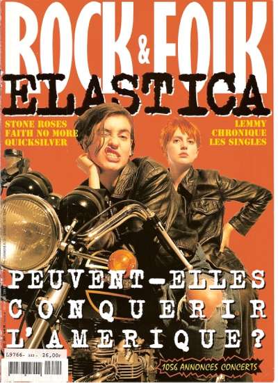 Rock & Folk n� 332 - Avril 1995 Elastica