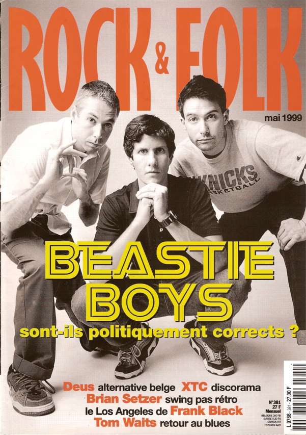 Rock & Folk n� 381 Mai 1999 Beastie Boys cover