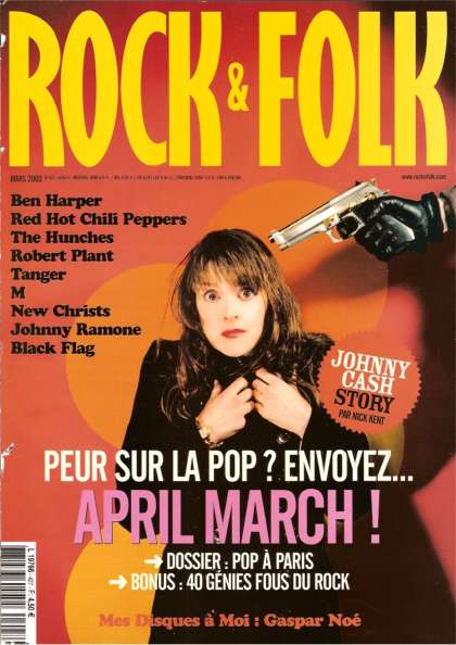 Rock & Folk n� 427 Mars 2003 April March cover