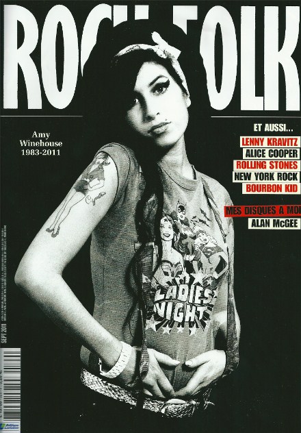 Rock & Folk n� 529 - Septembre 2011 Amy Winehouse cover