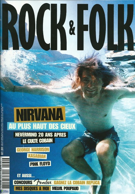 Rock & Folk n� 530- Octobre 2011 Curt Cobain Nirvana cover
