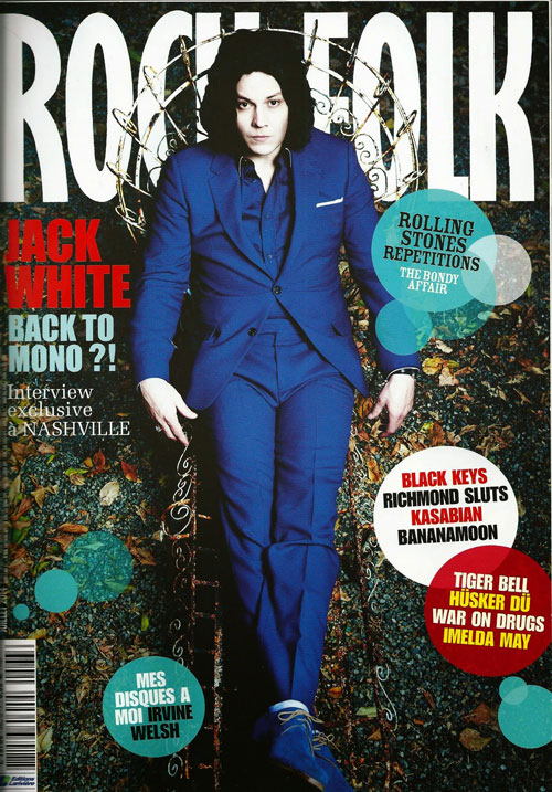 Rock & Folk n� 563 - Juillet 2014 Jack White cover