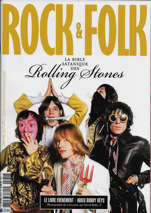 Rock & Folk n� 569 Janvier 2015 The Rolling Stones cover