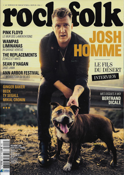 Rock & Folk n� 628 - D�cembre 2019 - Josh Homme Queen of the stone agel - cover