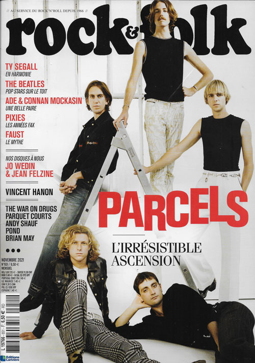 Rock et Folk n�651 Novembre 2021 Parcels cover