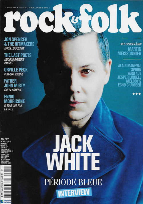 Rock & Folk n� 657 2022 05 Jack White cover