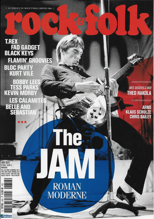 Rock & Folk n�658 Jin 2022 The Jam cover